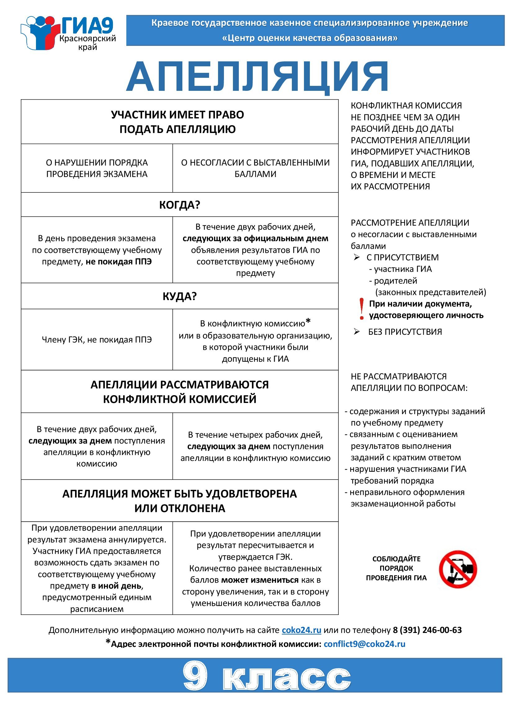 Сколько срок апелляции. Подача апелляции ОГЭ. Пример апелляции по ОГЭ. ГИА 9. Порядок подачи апелляции.