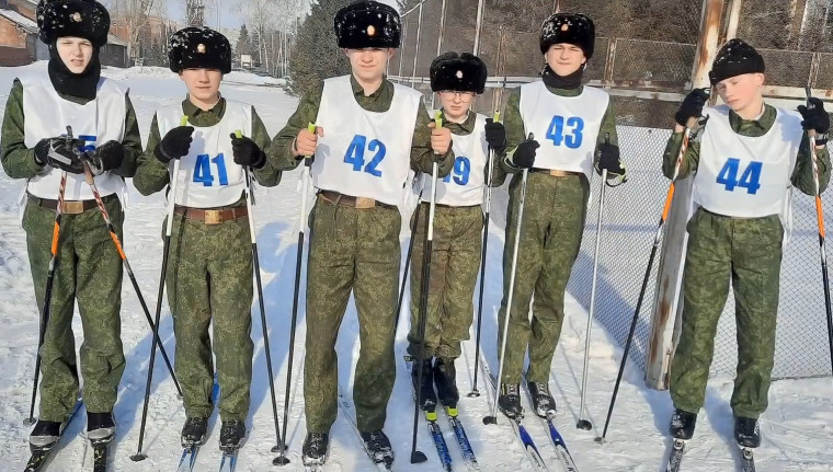 Первенство по лыжным гонкам.